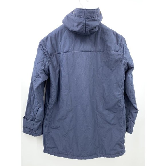 Polo Ralph Lauren Quilted Toggle Faux Shearling Linen Hooded Parka XL $648 (F3) - Picture 6 of 9